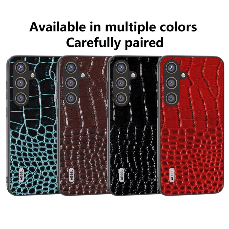 Kuori Samsung Galaxy S24 Plus 5g Abeel Crocodile Texture Series Suojakuori