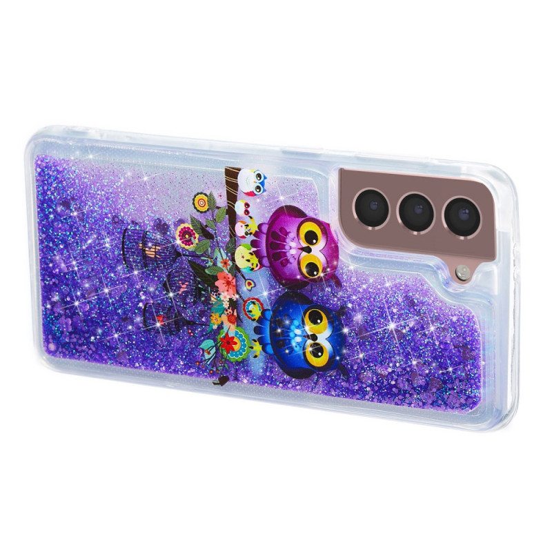 Kuori Samsung Galaxy S24 Plus 5g Two Owls Liquid Glitter