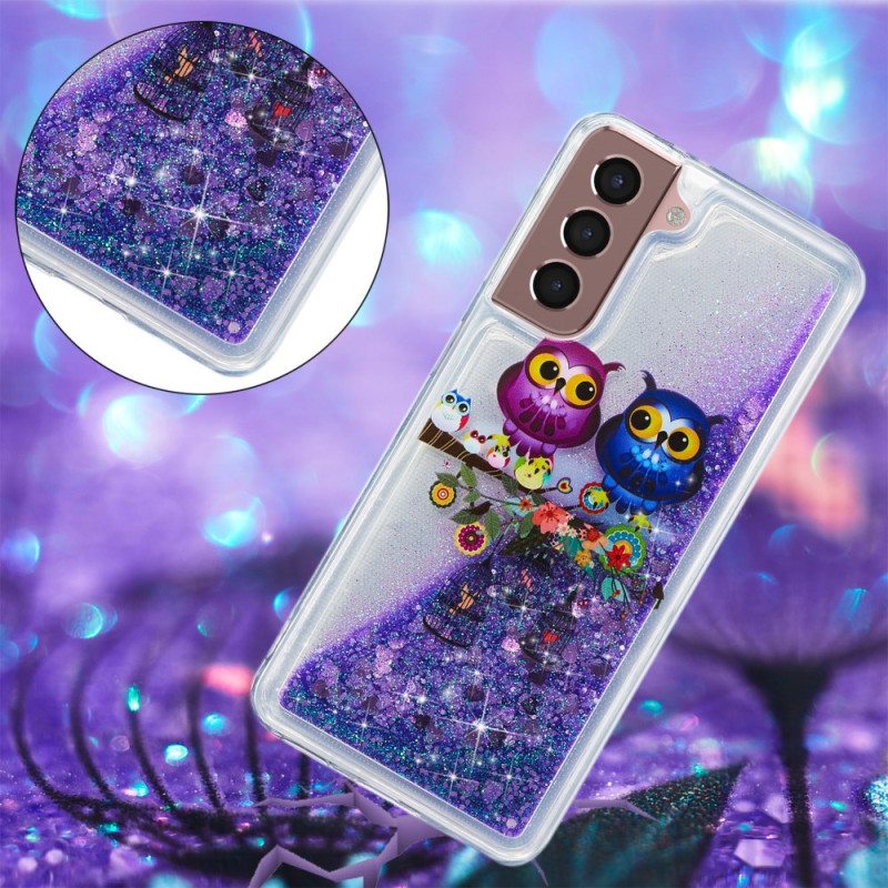 Kuori Samsung Galaxy S24 Plus 5g Two Owls Liquid Glitter