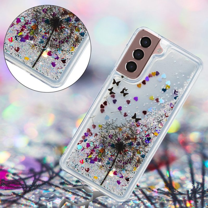 Kuori Samsung Galaxy S24 Plus 5g Voikukan Nestemäinen Glitter