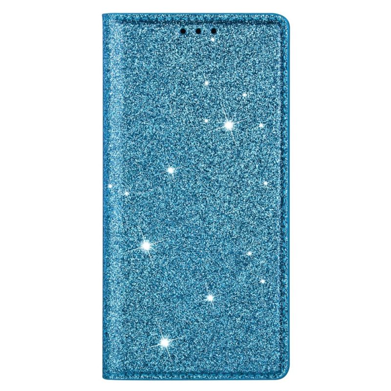 Nahkakotelo Samsung Galaxy S24 Plus 5g Puhelinkuoret Glitteriä