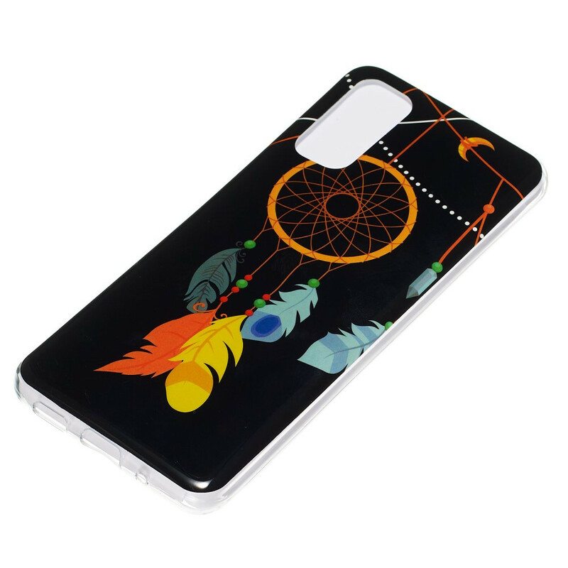 Case Samsung Galaxy S20 Ainutlaatuinen Fluoresoiva Dream Catcher