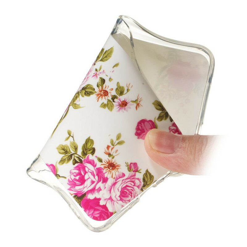 Case Samsung Galaxy S20 Fluoresoivat Liberty Flowers