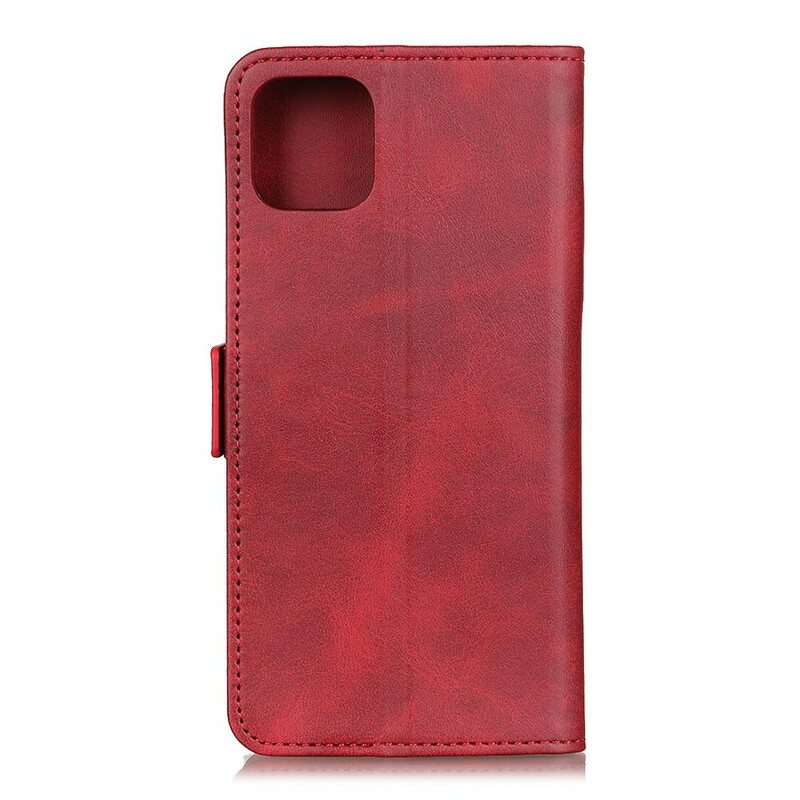 Flip Case Samsung Galaxy S20 Tyylikästä Nahkaa