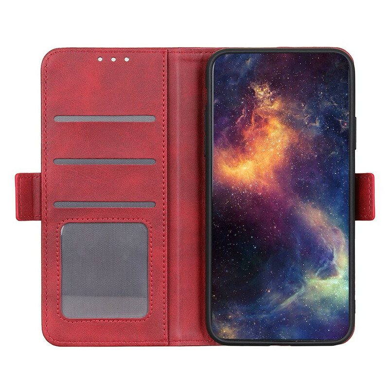 Flip Case Samsung Galaxy S20 Tyylikästä Nahkaa