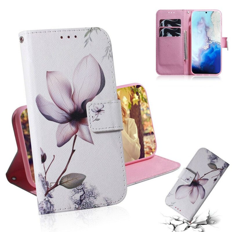 Kotelot Samsung Galaxy S20 Flower Dusty Pink