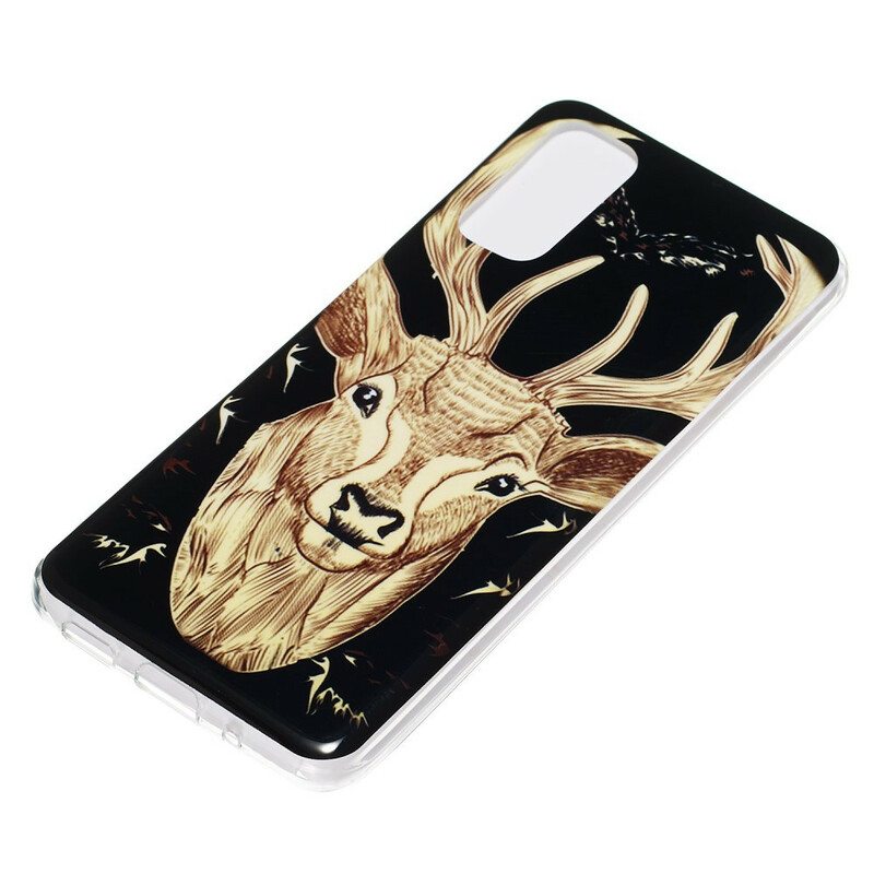 Kuori Samsung Galaxy S20 Fluoresoiva Majestic Deer