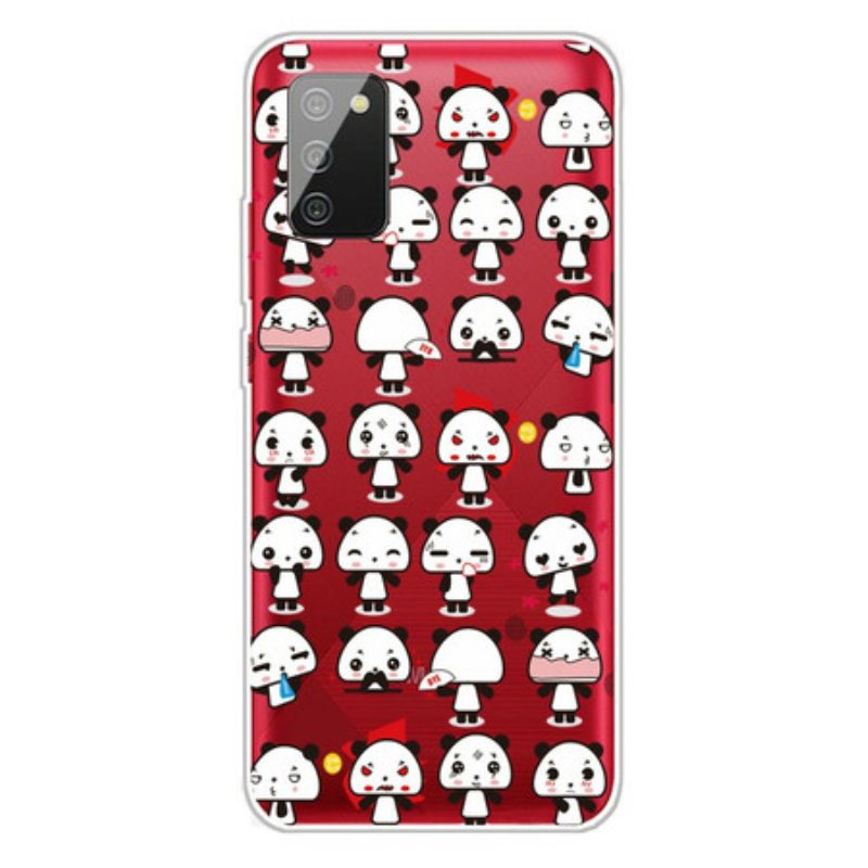 Case Samsung Galaxy A02s Saumaton Hauska Panda