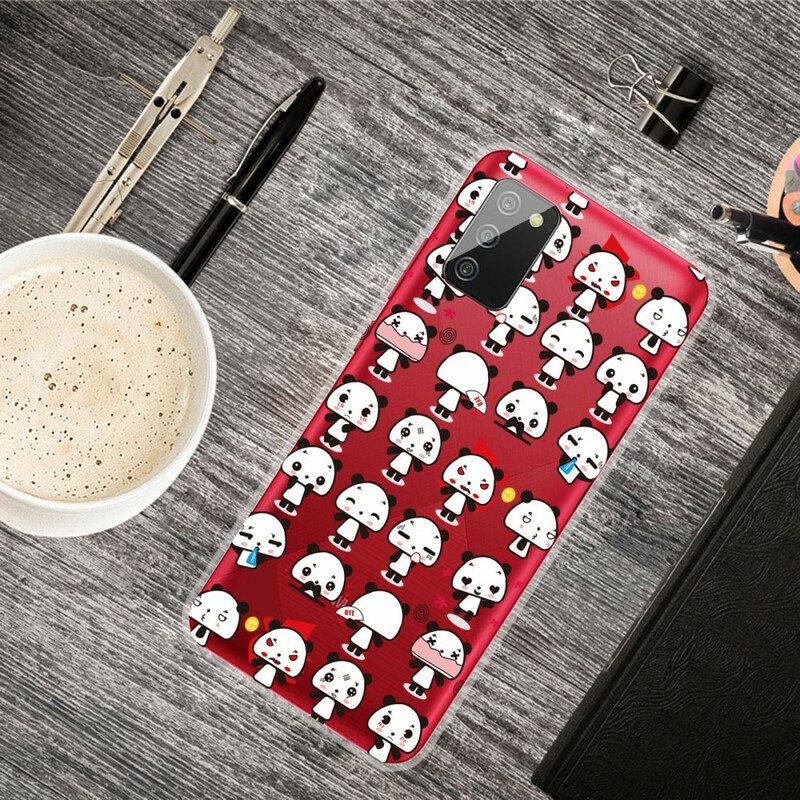 Case Samsung Galaxy A02s Saumaton Hauska Panda