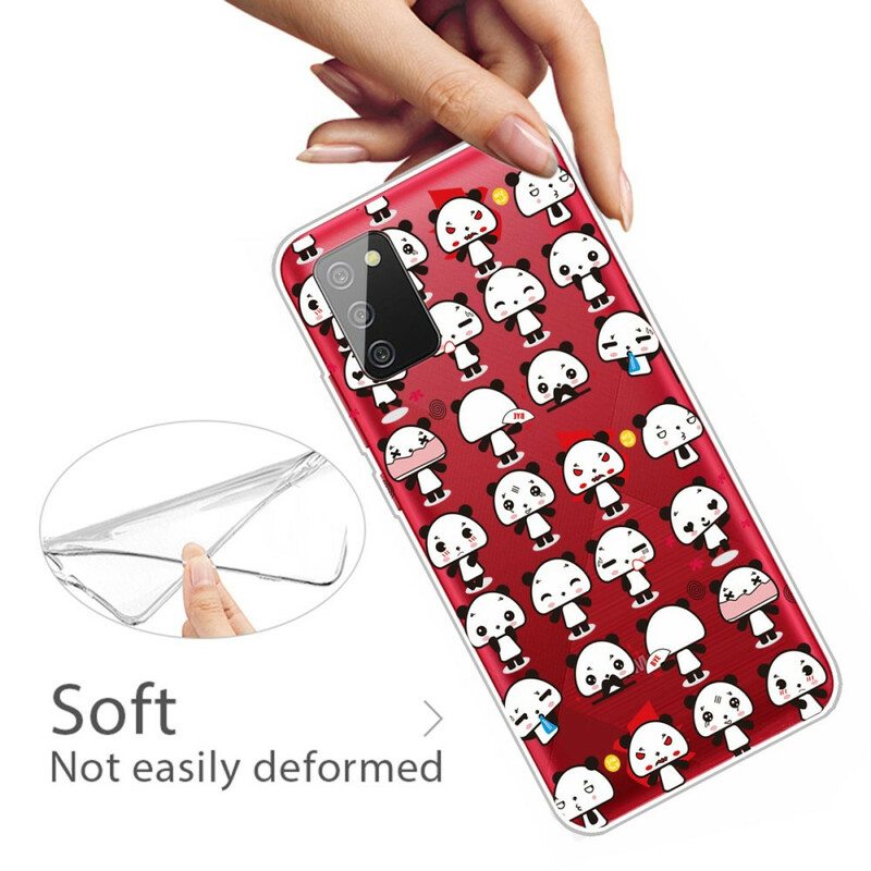 Case Samsung Galaxy A02s Saumaton Hauska Panda