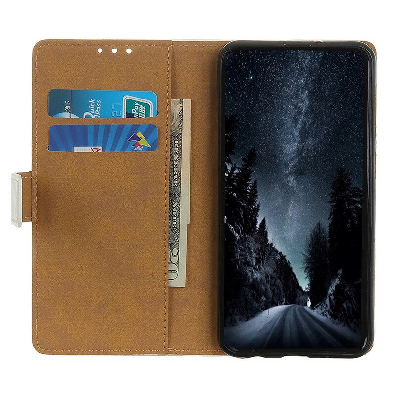 Flip Case Samsung Galaxy A02s Kova Tiikeri