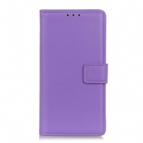 Flip Case Samsung Galaxy A02s Tavallista Keinonahkaa