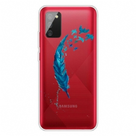 Kuori Samsung Galaxy A02s Kaunis Höyhen