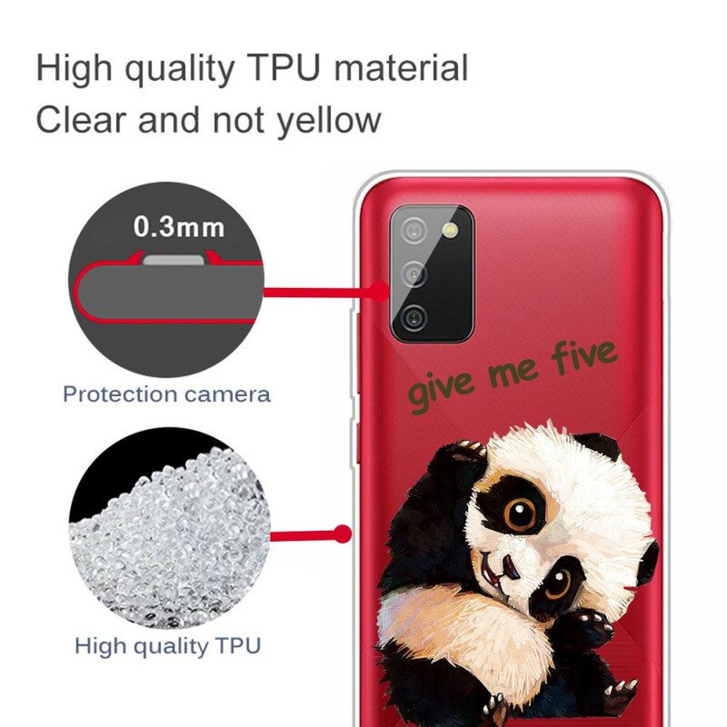 Kuori Samsung Galaxy A02s Saumaton Panda Anna Minulle Viisi