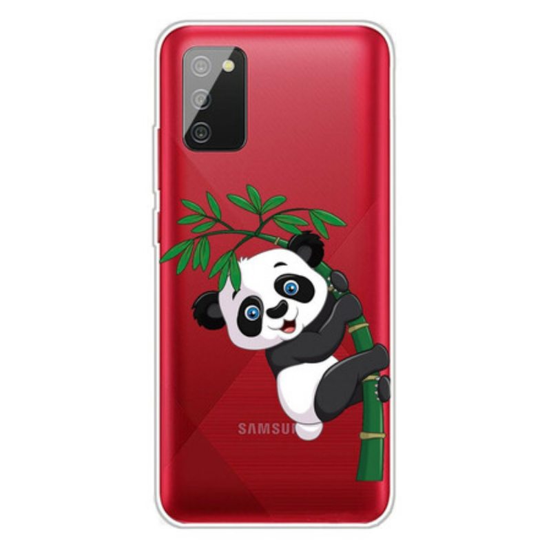 Kuori Samsung Galaxy A02s Saumaton Panda Bambulla