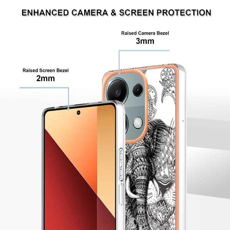 Kuori Xiaomi Redmi Note 13 Pro 4g Elefanttitoteemi