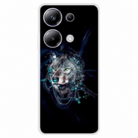 Kuori Xiaomi Redmi Note 13 Pro 4g Wolf Print