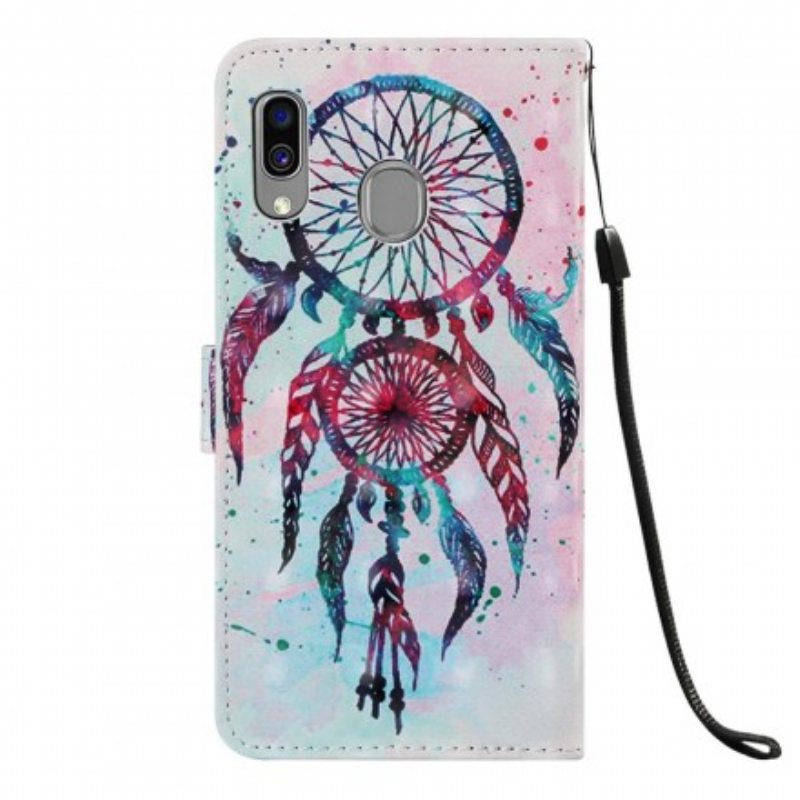 Kotelot Samsung Galaxy A40 Red Dream Catcher