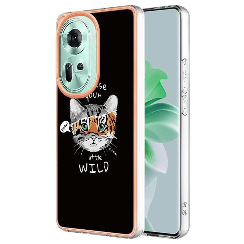 Case Oppo Reno 11 5g Puhelinkuoret Kissa Ja Tiikeri