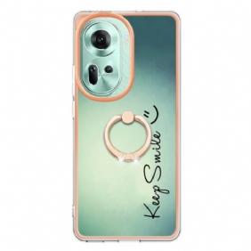 Case Oppo Reno 11 5g Puhelinkuoret Pidä Hymysormuksen Pidike