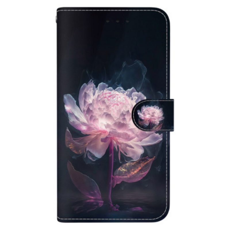 Kuoret Oppo Reno 11 5g Violetti Pioni Hihnalla