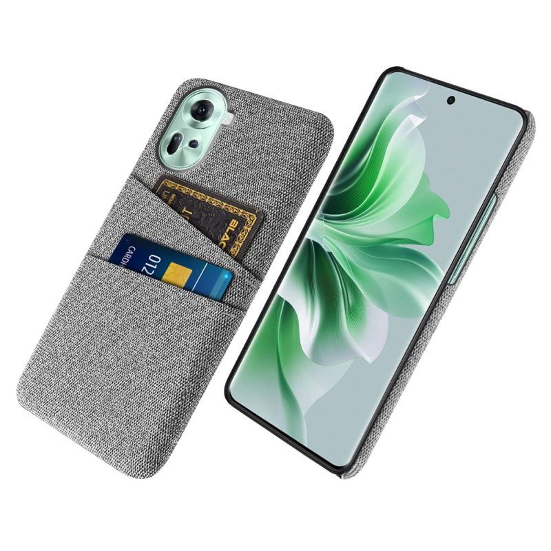 Kuori Oppo Reno 11 5g Kangas Korttipidike