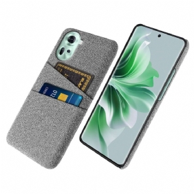 Kuori Oppo Reno 11 5g Kangas Korttipidike