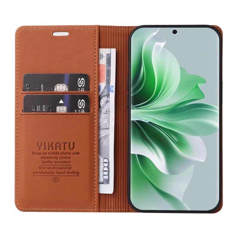 Nahkakotelo Oppo Reno 11 5g Yikatu