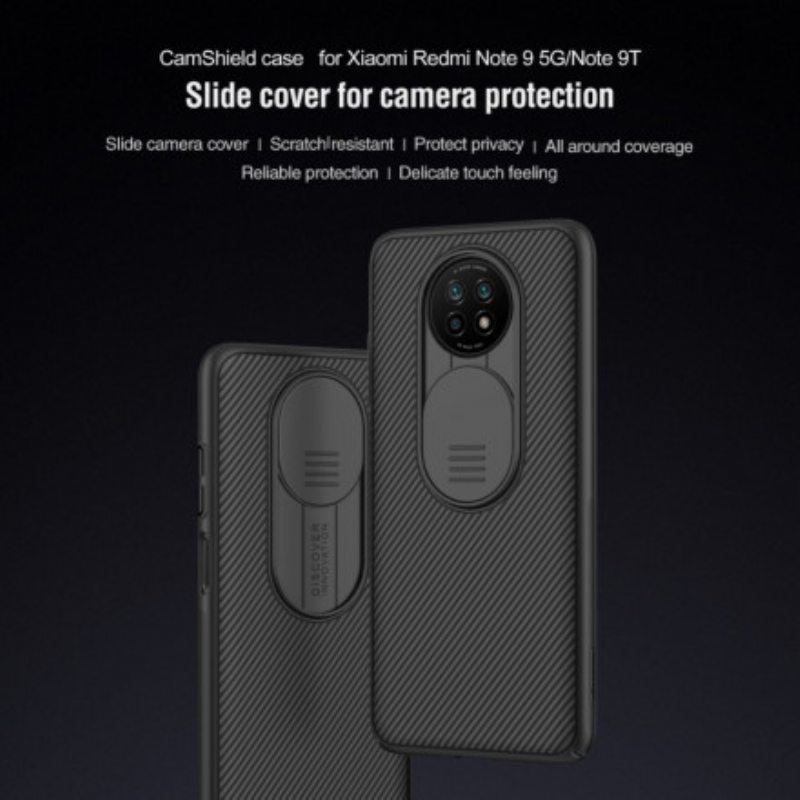 Case Xiaomi Redmi Note 9T Nillkin Camshield -sarja