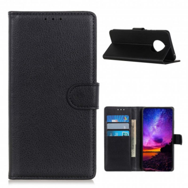 Flip Case Xiaomi Redmi Note 9T Perinteinen Litsi