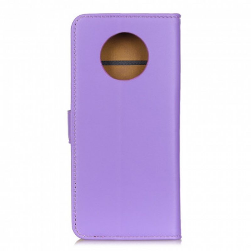 Flip Case Xiaomi Redmi Note 9T Tavallista Keinonahkaa