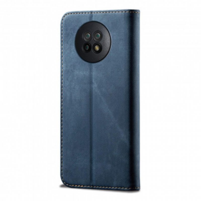 Puhelinkuoret Xiaomi Redmi Note 9T Kotelot Flip Denim Kangas