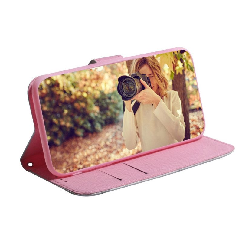 Kotelot Moto G200 5G Flower Dusty Pink