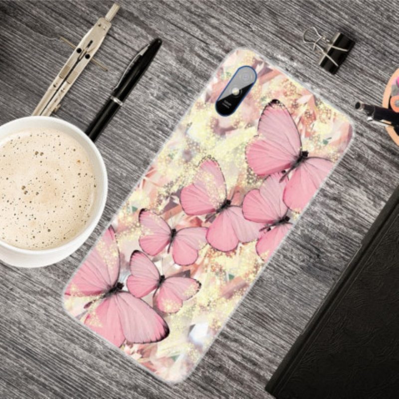 Case Xiaomi Redmi 9A Kuninkaalliset Perhoset