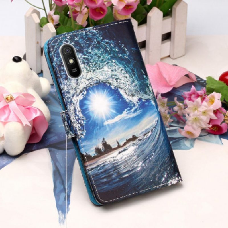 Kotelot Xiaomi Redmi 9A Suojaketju Kuori Daydreams Lanyard -maisema