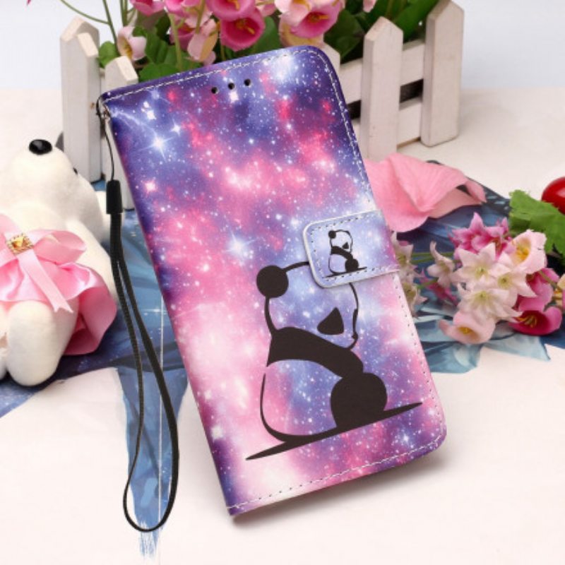 Kotelot Xiaomi Redmi 9A Suojaketju Kuori Lanyard Panda Musings