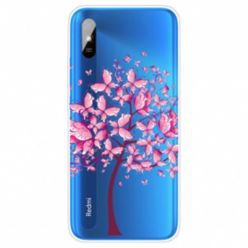 Kuori Xiaomi Redmi 9A Pinkki Puun Latva