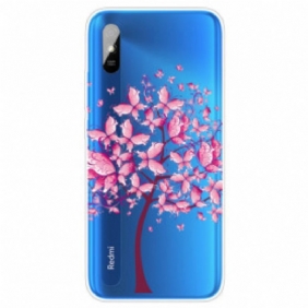 Kuori Xiaomi Redmi 9A Pinkki Puun Latva