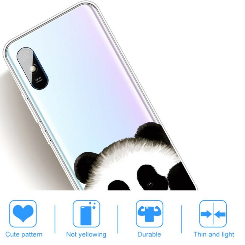 Kuori Xiaomi Redmi 9A Saumaton Panda