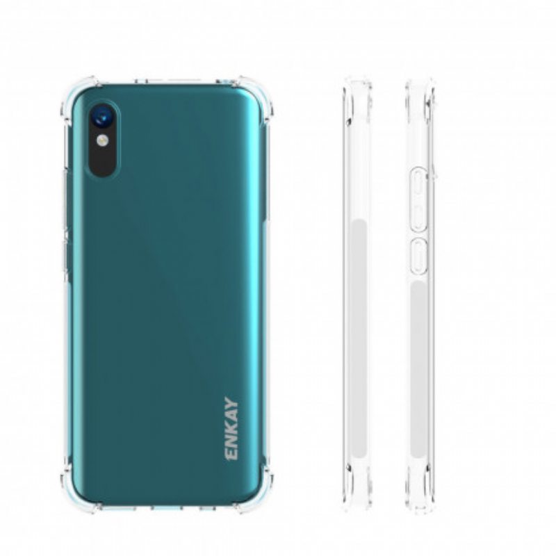 Kuori Xiaomi Redmi 9A Yhdistelmä Ja Karkaistu Lasi Enkay