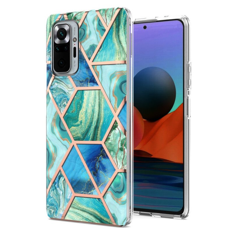 Case Xiaomi Redmi Note 10 Pro Intensiivinen Geometrinen Marmori