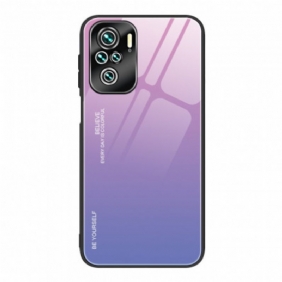 Case Xiaomi Redmi Note 10 Pro Karkaistu Lasi Ole Oma Itsesi