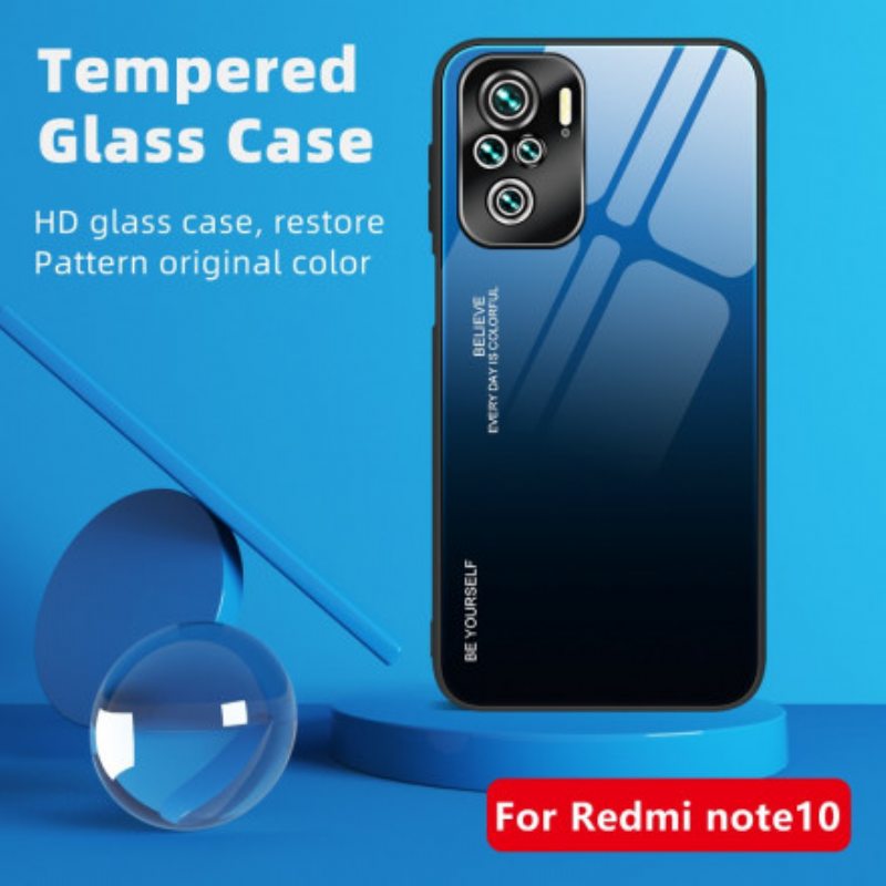 Case Xiaomi Redmi Note 10 Pro Karkaistu Lasi Ole Oma Itsesi