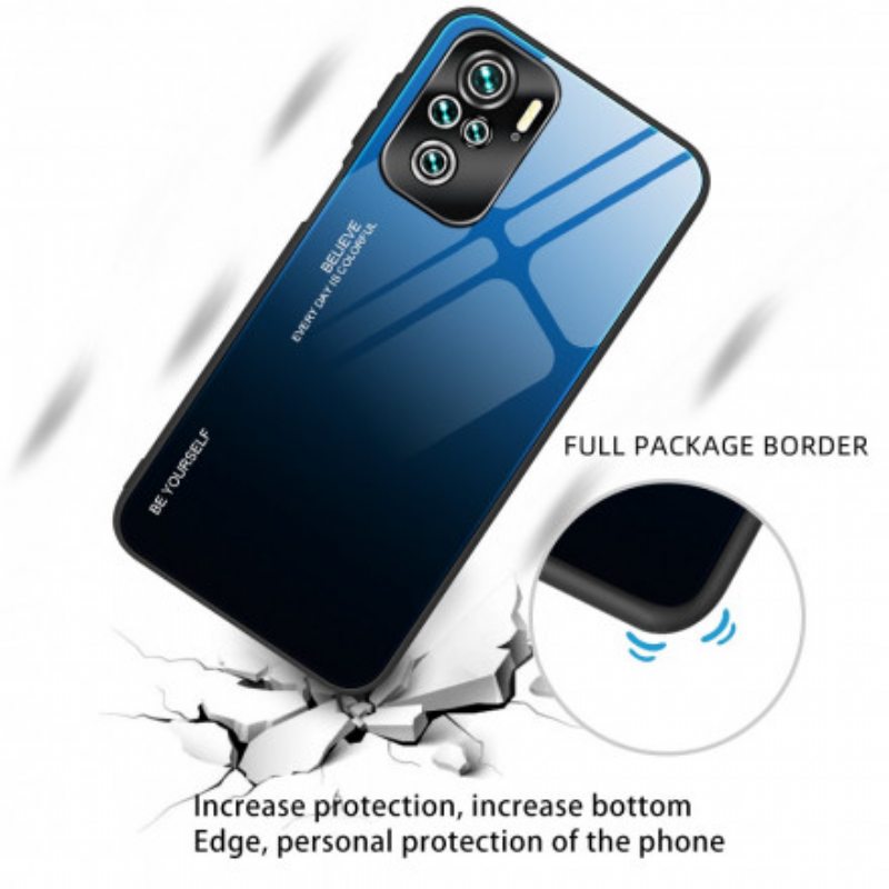 Case Xiaomi Redmi Note 10 Pro Karkaistu Lasi Ole Oma Itsesi