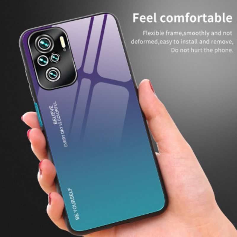 Case Xiaomi Redmi Note 10 Pro Karkaistu Lasi Ole Oma Itsesi