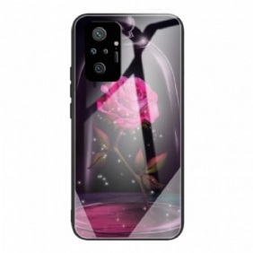 Case Xiaomi Redmi Note 10 Pro Magic Pink Tempered Glass