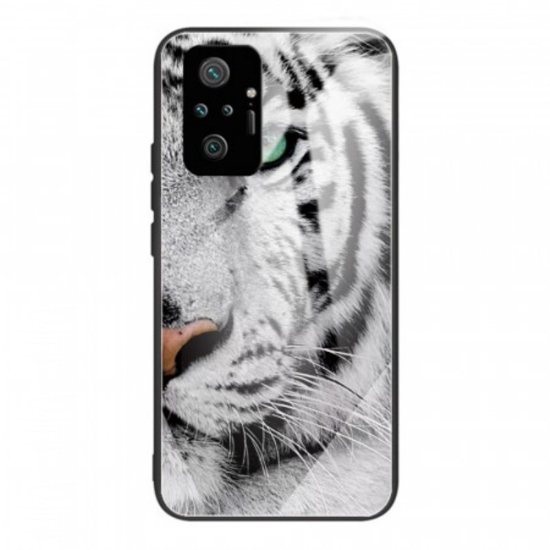 Case Xiaomi Redmi Note 10 Pro Tiger Karkaistu Lasi