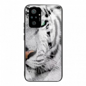 Case Xiaomi Redmi Note 10 Pro Tiger Karkaistu Lasi