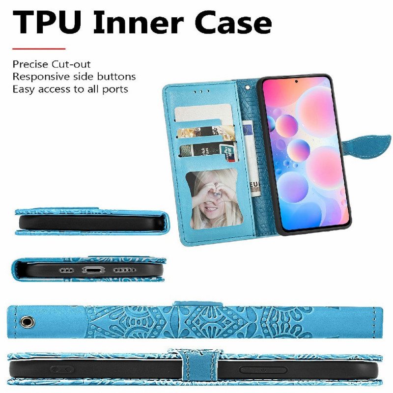 Flip Case Xiaomi Redmi Note 10 Pro Heimojen Lehdet