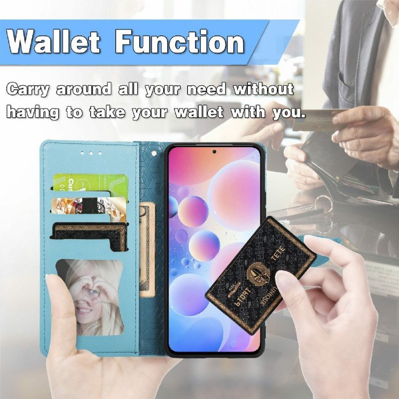 Flip Case Xiaomi Redmi Note 10 Pro Heimojen Lehdet